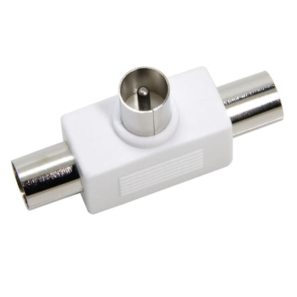 ROSI RS93024 Adattatore Connettore Triplo TV Tre Vie: 1 Spina 2 Prese Antenna