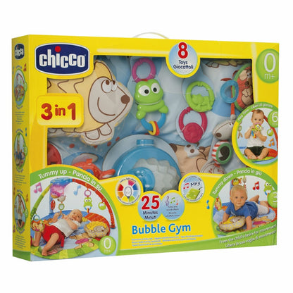 Chicco Gioco Bubble Gym, Palestra Elettronica Interattiva, con Sonagli e Tappetino