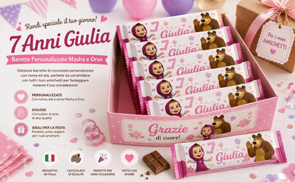 Barretta Cereali Personalizzate Segnaposto, Etichetta su Misura, Battesimi e Lauree, Alta Risoluzione, Artigianale, Compleanni ed Eventi