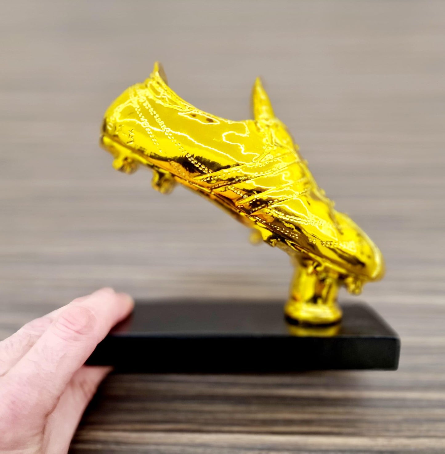 Trofeo Scarpa d'oro in Resina 20 cm | Coppa per Tornei Vincitore Capocannoniere Miglior Giocatore