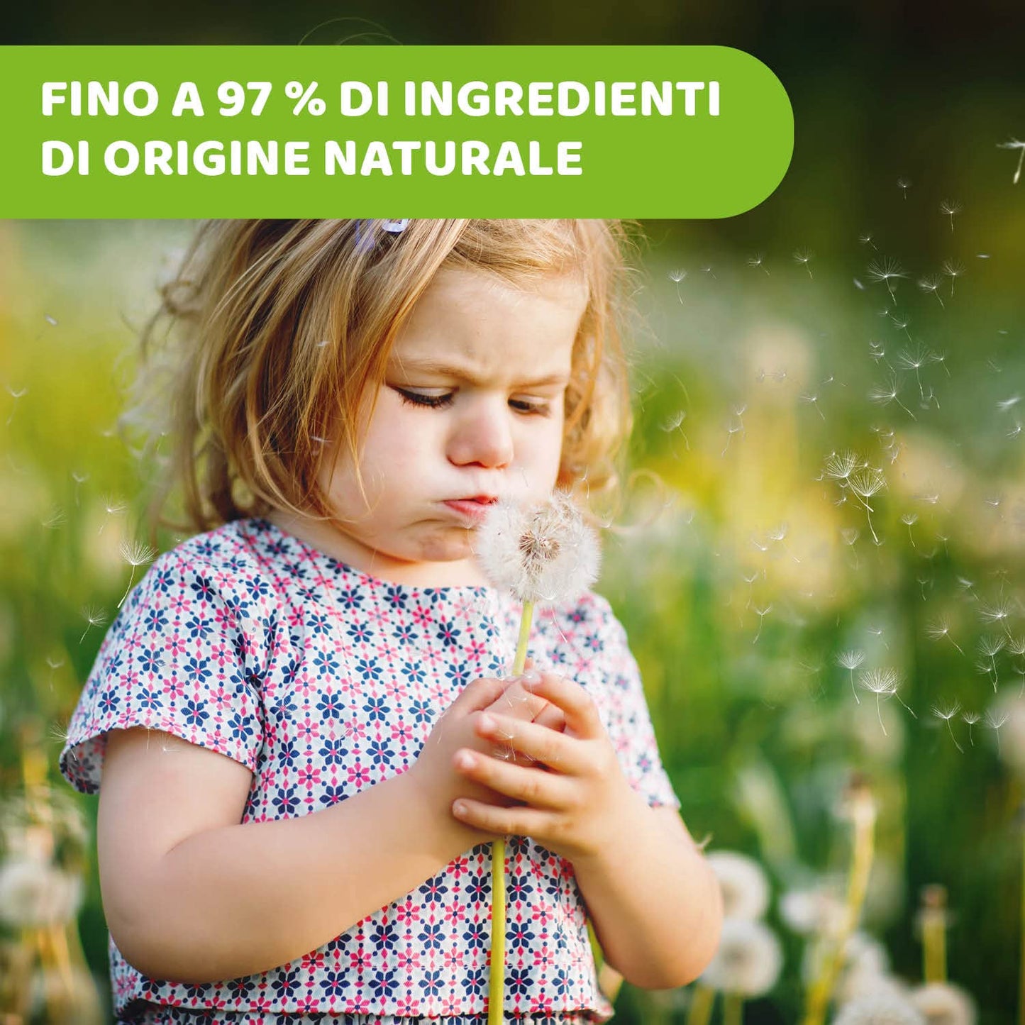 CHICCO NaturalZ Protective Gel, 60 ml, Natural Protection during the Summer Season, With Lemongrass and Eucalyptus, Day and Night Protection