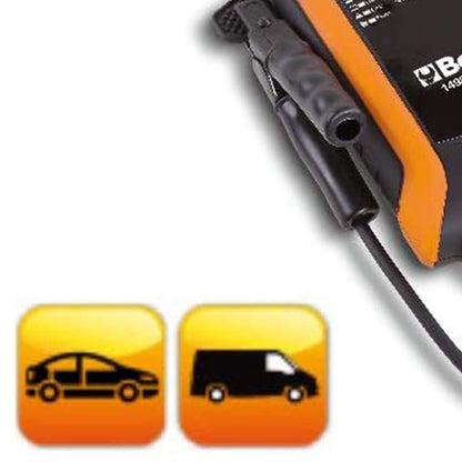 Beta 1498LT/12 Avviatore Batteria Auto Portatile Ultraleggero ad Alte Prestazioni LifePo4 con Microprocessore - Protezione Totale - 2000A Avviamento - 4000A Picco