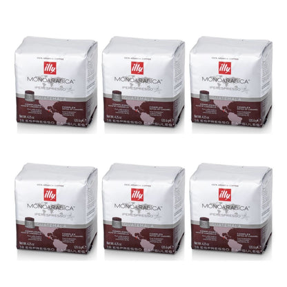 ILLY 6 Pacchi Da 18 Capsule Monoarabica Monorigine Guatemala, Gusto Caramello