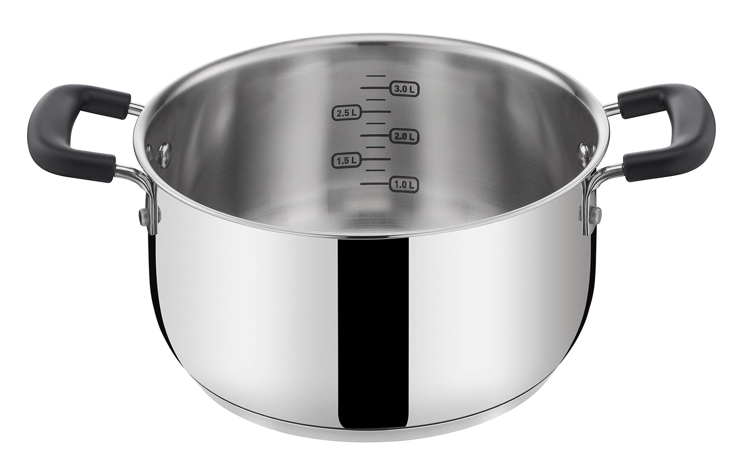 Lagostina Pratica Set di Pentole Induzione, in Acciaio Inox 18/10, 13 Pezzi, Batteria con 4 Casseruole, Pentola, Padella Antiaderente, Mestolo, Schiumarola, Prendispaghetti, 4 Coperchi