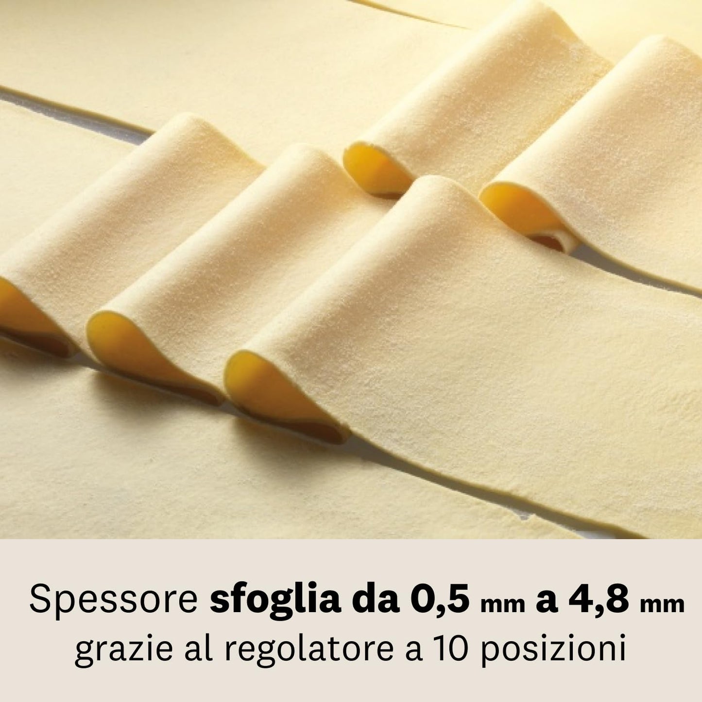 Marcato, Atlas 180, Pasta Maker,Macchina per la Pasta, Sfogliatrice per Pasta Fresca, in Acciaio Cromato, per Lasagne, Fettuccine, Tagliolini, Made in Italy