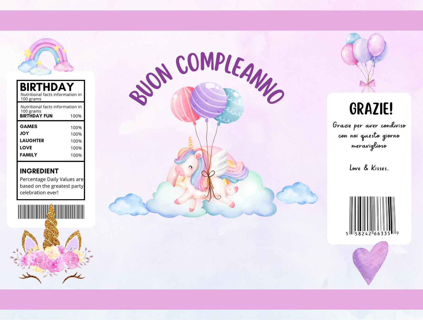 Carpe Diem Shop Sacchetti di Patatine Personalizzabili, Kit Party per Compleanno, 10 Bustine da 25g, Tema Disney Minnie, Regalino Fine Festa con Nome e Data Personalizzabile