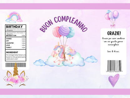 Carpe Diem Shop Sacchetti di Patatine Personalizzabili, Kit Party per Compleanno, 10 Bustine da 25g, Tema Disney Minnie, Regalino Fine Festa con Nome e Data Personalizzabile