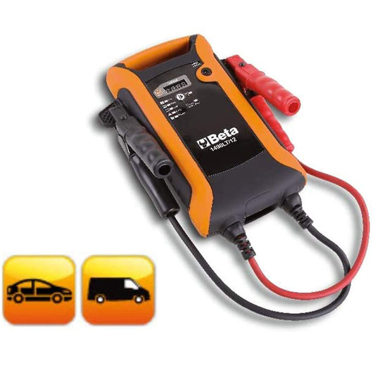 Beta 1498LT/12 Avviatore Batteria Auto Portatile Ultraleggero ad Alte Prestazioni LifePo4 con Microprocessore - Protezione Totale - 2000A Avviamento - 4000A Picco