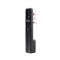 ROSI RS98117 Spina Volante Emilia Flat Nera Ultra Piatta Spessore 6mm | 2P+T 16A 250V