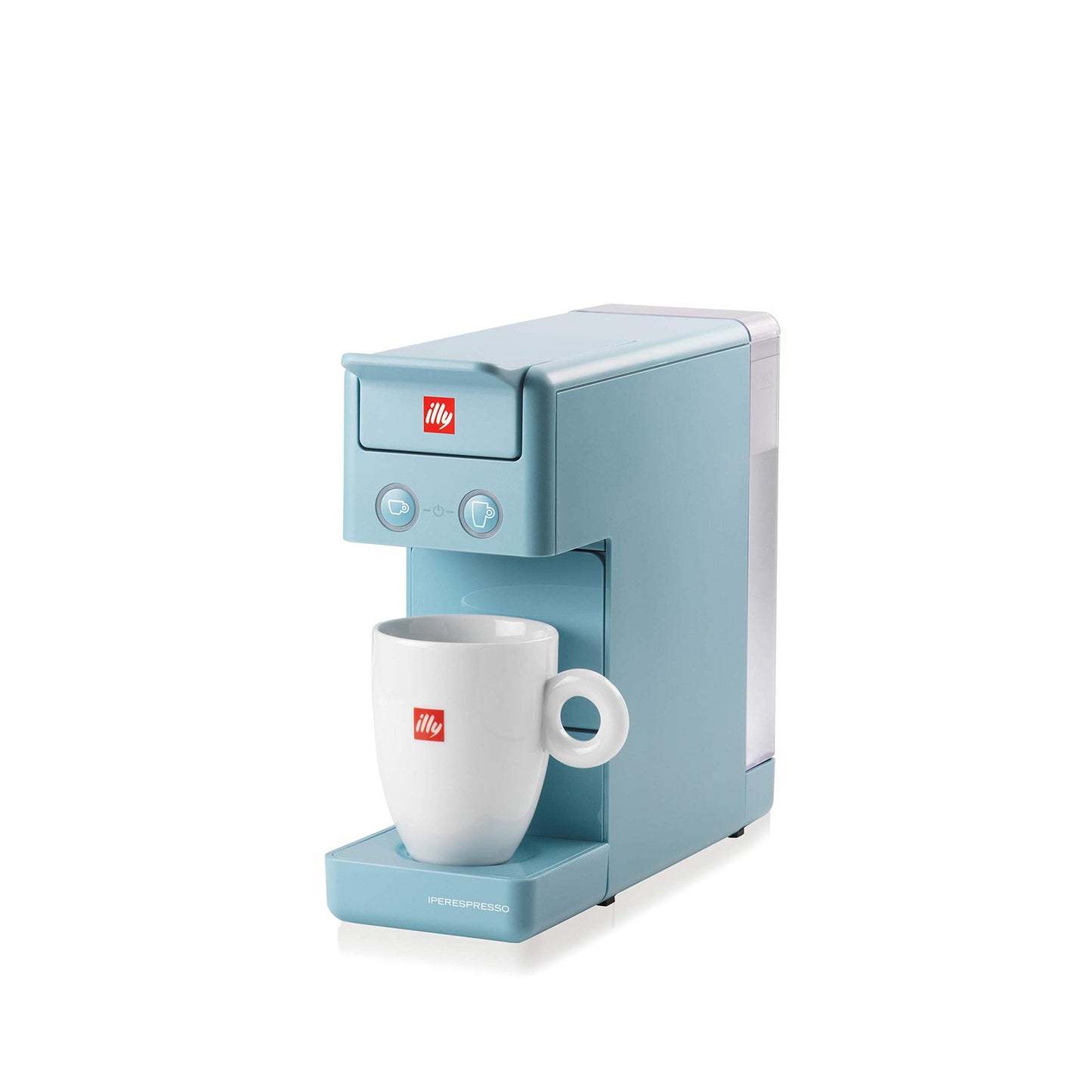 illy Caffè, Macchina da Caffè a Capsule Iperespresso Y3.3, 0.8 Litri, Azzurro Amalfi
