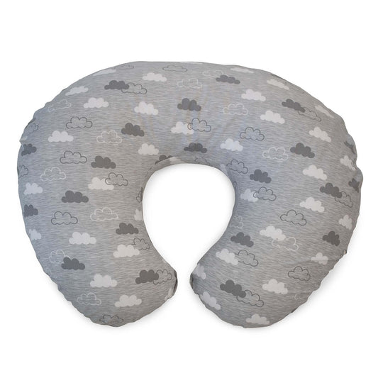 Support d'allaitement Boppy également connu sous le nom de coussin d'allaitement pour les nouveau-nés de 0 mois et plus, forme ergonomique avec soutien pour la mère et le bébé, soutien du nouveau-né pour l'allaitement et l'alimentation au biberon