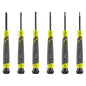 RYOBI - Set of 6 precision magnetic head screwdrivers - RHSDSPC6