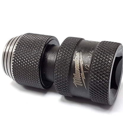 MILWAUKEE | Adattatore Avvitatore ad Impulsi da 1/2” QUADRO a 1/4” Esagonale Bit