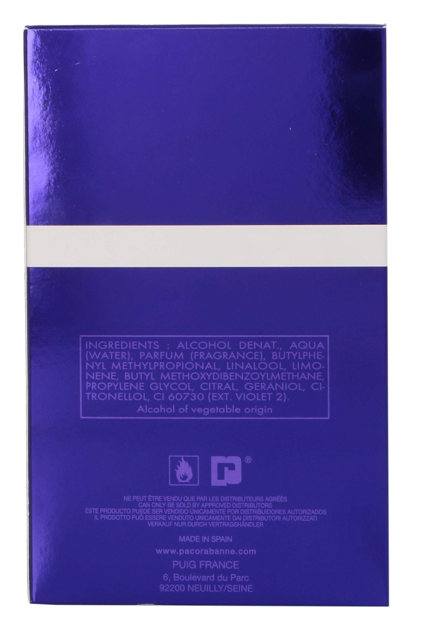 Profumo Paco Rabanne Ultraviolet Man 100ml eau de toilette