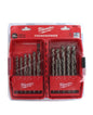 MILWAUKEE | HSS-G DIN 338 | 25 Punte Thunderweb per Metallo Trapano 1-13mm∞0,5