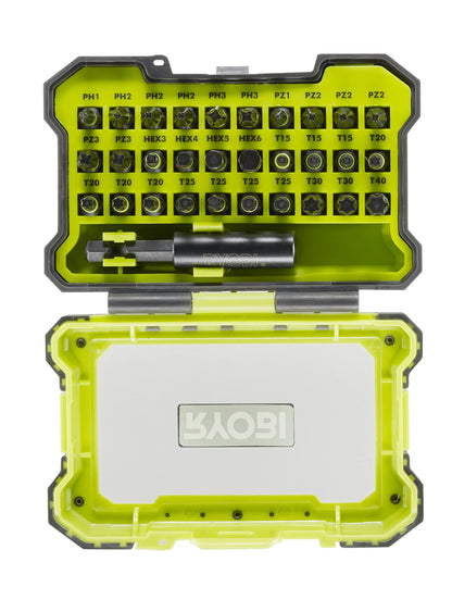 Ryobi Set di 31 punte speciali per cacciavite a percussione, 25 mm