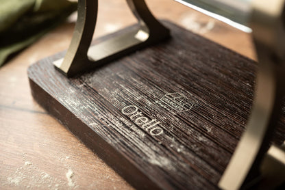 Marcato OT21-150-CHS Macchina per la pasta, Alluminio e Legno, Champagne