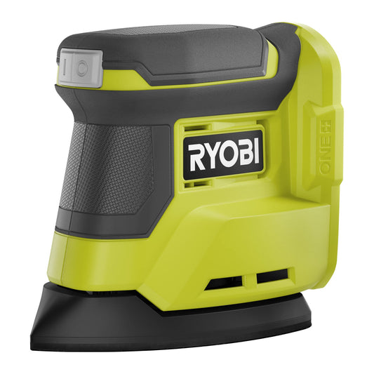 Ryobi RPS18-0 18V Delta Handheld Sander, Battery Not Included, for Light and Finishing Applications, Suitable for Narrow Spaces, Orbit Diameter 1.8mm