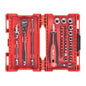 Milawaukee - Set di chiavi a cricchetto, bussole e punte, 1/4", 38 pezzi