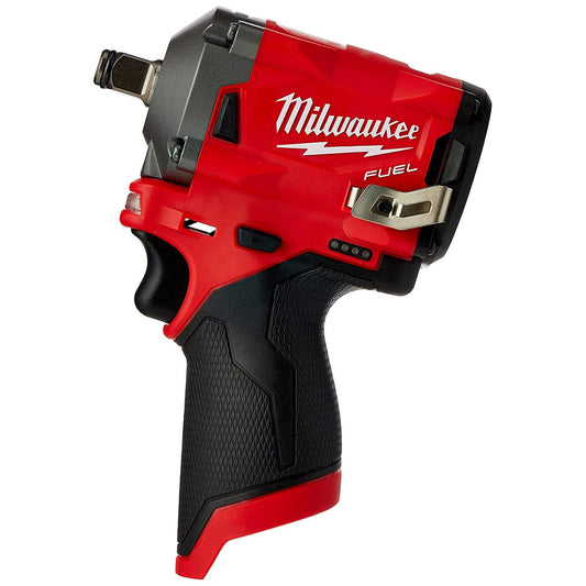 MILWAUKEE FUEL™ M12 FIWF12-0 Avvitatore ad impulsi 339 Nm, Brushless 12V Attacco ½" Senza Batteria