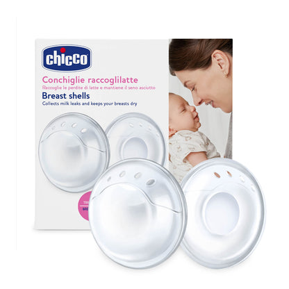 Conchiglie Raccoglilatte, in morbido Silicone, si adattano alla forma del Seno, 2 pz