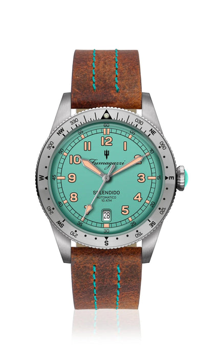 Orologio Fumagazzi Splendido | ø 39 mm Movimento Automatico | Cinturino Vera Pelle, 10 ATM.