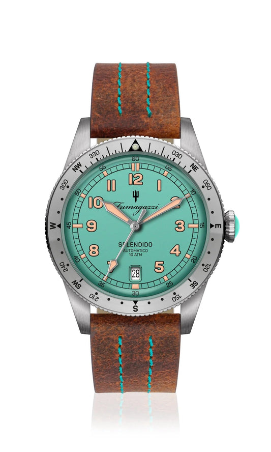 Orologio Fumagazzi Splendido | ø 39 mm Movimento Automatico | Cinturino Vera Pelle, 10 ATM.
