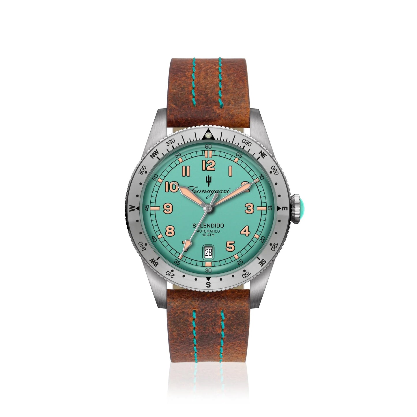 Orologio Fumagazzi Splendido | ø 39 mm Movimento Automatico | Cinturino Vera Pelle, 10 ATM.