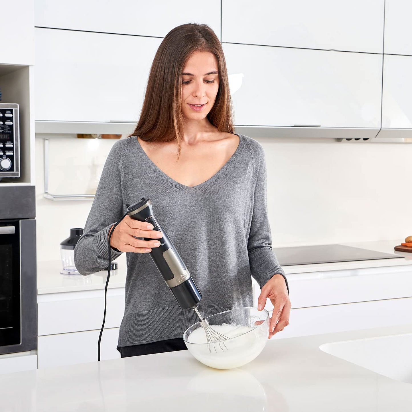 BLACK+DECKER Frullatore a Immersione, Nero, 1500 W