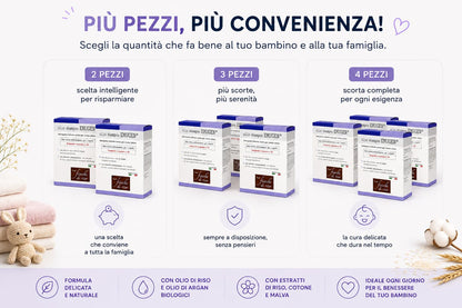 Fiocchi di Riso Olio Shampoo EMUGEN, 45ml, per Neonati, Crosta Lattea, Delicato sul Cuoio Capelluto, Senza Sostanze Chimiche