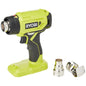 Ryobi 5133004423 - Soffiatore ad aria calda (18 V, grado di calore fino a 470°, illuminazione a LED, con due ugelli, senza batteria) R18HG