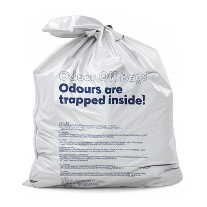 Chicco Sacchetti Odour off, Sacchetti per Mangiapannolino, Sacchetti per Pattumiera Telescopica, Materiale Robusto a Triplo Strato, Trattiene i Cattivi Odori, 45 Sacchetti, 15x3