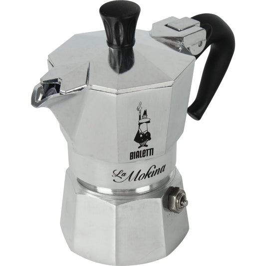 Caffettiera Bialetti Mezza Tazza | Mokina,1/2 Tazza 60cc Silver In Alluminio