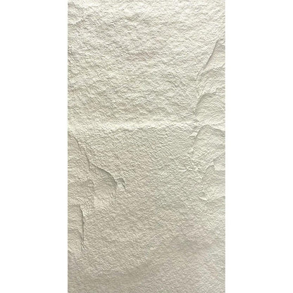 DIVINA HOME, Pannello Decorativo 3D Effetto Roccia, Bianco Leccese, Set 10 Pezzi, PU, 120 x 60 x 3 cm, Copertura 7,2 m², Peso 16 kg