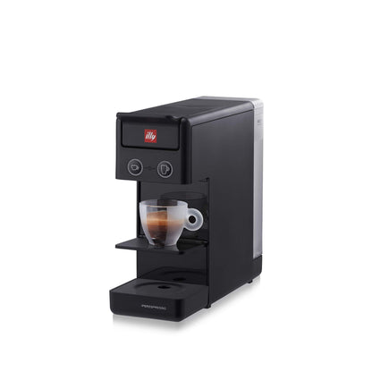 illy Caffè, Macchina da Caffè a Capsule Iperespresso Y3.3 Nera
