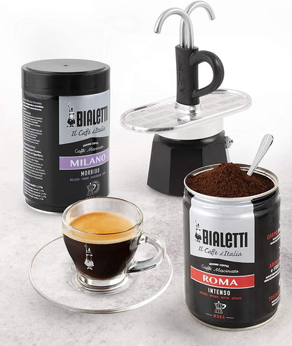 Bialetti Mini Express 2 Tazze, Alluminio, Tazzine non incluse