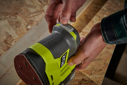 Ryobi RPS18-0 18V Delta Handheld Sander, Battery Not Included, for Light and Finishing Applications, Suitable for Narrow Spaces, Orbit Diameter 1.8mm