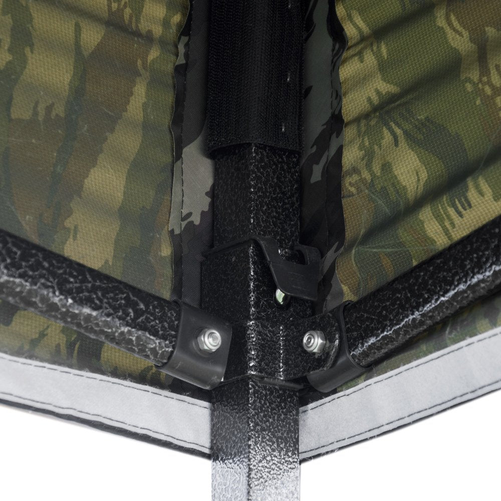 Gazebo richiudibile pieghevole 3 X 3 Mimetico ricoperto in PVC impermeabile