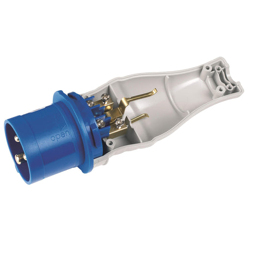 ROSI 1821 PLUG SHELL Adattatore Industriale per Spine Schuko 16A 6h/250V