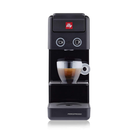 illy Caffè, Macchina da Caffè a Capsule Iperespresso Y3.3 Nera