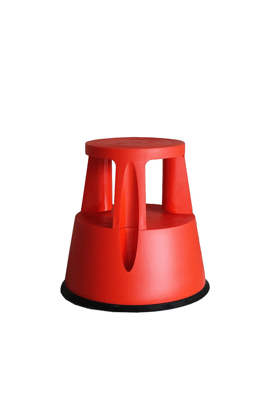GIERRE Sgabello ROLLINGSTEP, Tondo, con Rotelle, in Plastica