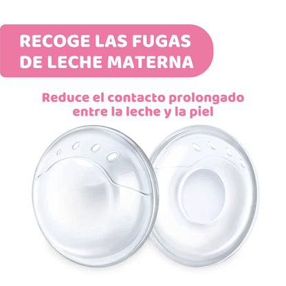 Conchiglie Raccoglilatte, in morbido Silicone, si adattano alla forma del Seno, 2 pz