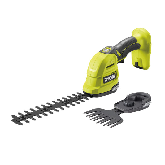 Ryobi - Lawn shear (120 mm blade) / plant sculptor (200 mm blade) 18V - sold without battery or charger - RY18GSA-0