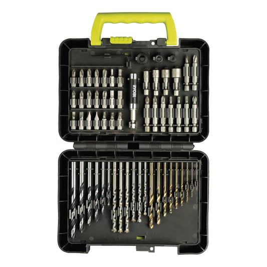 Ryobi punte e trapano set da 60 pezzi RAK60DDF (set di accessori per perforazione e avvitatura)