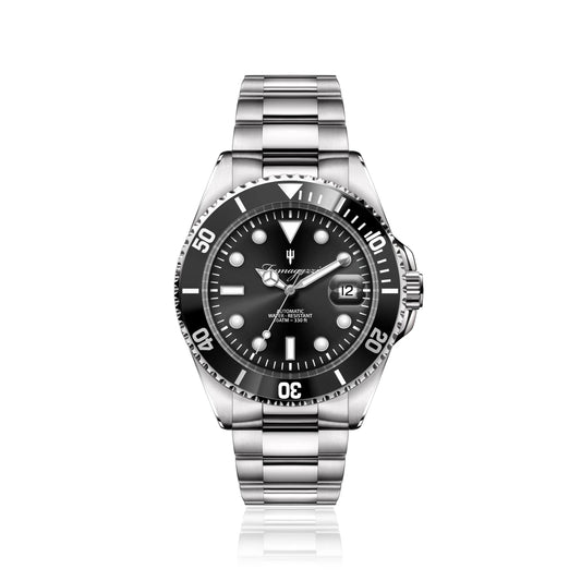 Orologio Fumagazzi Palombaro | ø 40 mm Movimento Automatico | Cinturino Acciaio solido lucido/satinato, 20/18 mm, 10 ATM.