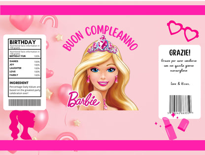 Carpe Diem Shop Sacchetti di Patatine Personalizzabili, Kit Party per Compleanno, 10 Bustine da 25g, Tema Disney Minnie, Regalino Fine Festa con Nome e Data Personalizzabile