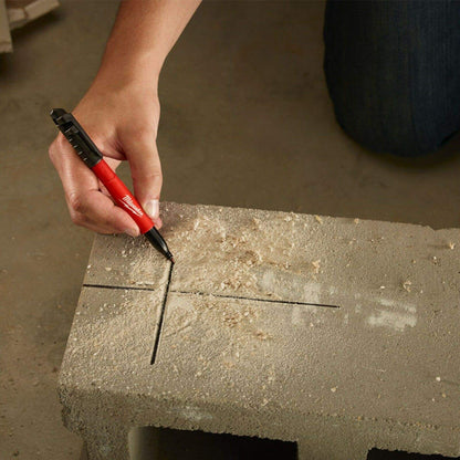 Milwaukee 48-22-3100 Pennarelli Inkzall, fine, 1 pezzo, Nero