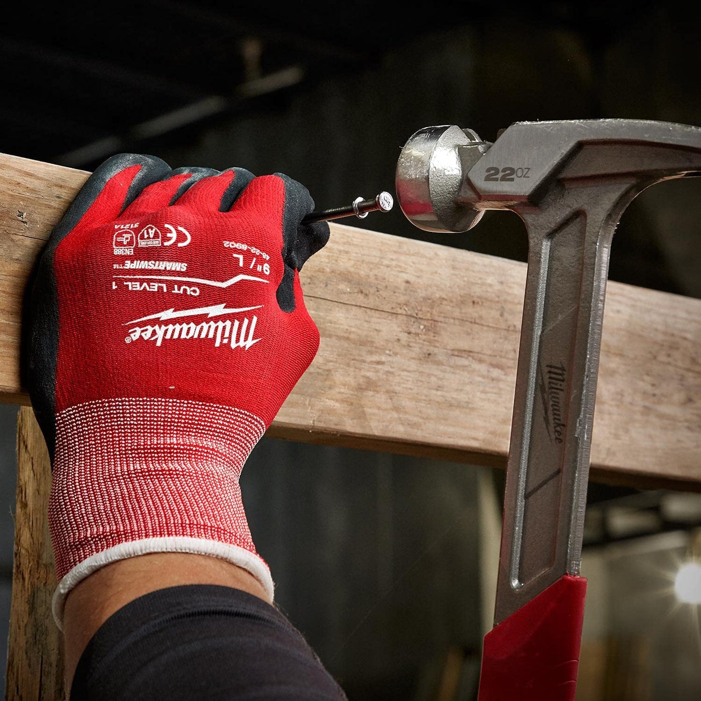 Milwaukee 4932471416 1 Paio Guanti Anti taglio Cat.1 , Taglia M/8