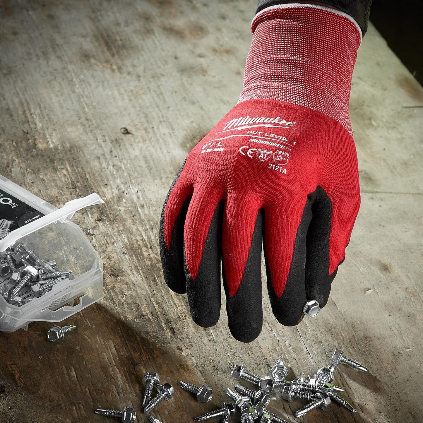 Milwaukee 4932471416 1 Paio Guanti Anti taglio Cat.1 , Taglia M/8