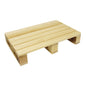 CALDER 4520 Tagliere Oliato a Forma di Pallet in Legno di Abete 20x13x3 cm